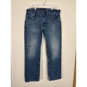 Levi's 559 Jeans Mens 34x30 Blue Relaxed Straight Medium Wash Waterless Denim
